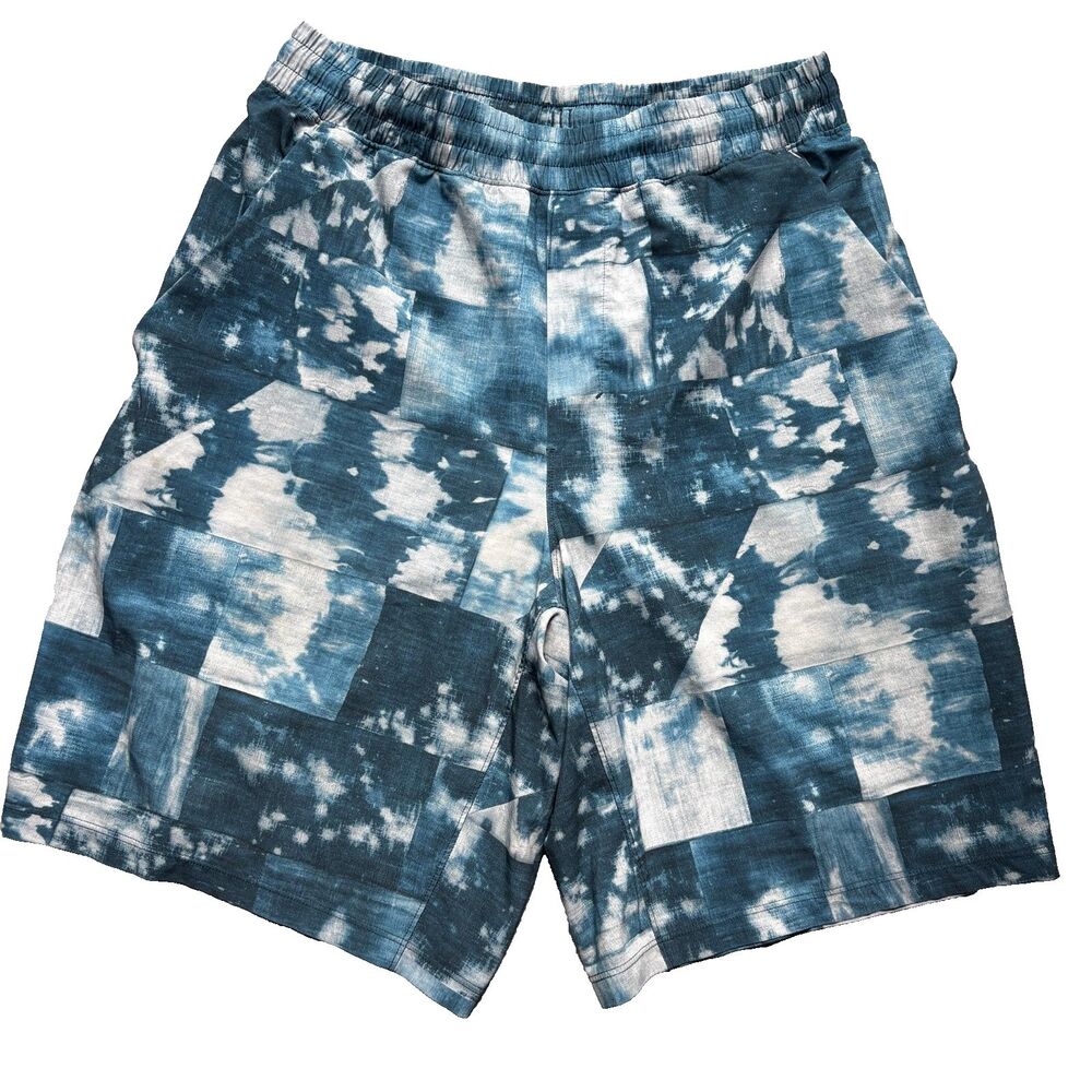 Lululemon Mens Shorts Pace Breaker Out Of Mind Lined 9" Indigo Athletic Medium M